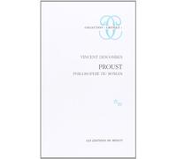 Proust : Philosophie du roman