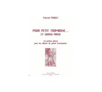 Partitions classique COMBRE PROUST P. - POUR PETIT TROMBONE ... ET GRAND PIANO Trombone