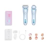 Proustore Razor, 2025 New Proustore Glide Pro 3.0 Razor for Women, 2025 New Pro 3.0 Shaver for Leg Arm Underarm Bikini Area (Standard Blue)