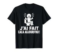 Prout Toilette WC Blague Drôle Humour J'Ai Fait Caca T-Shirt