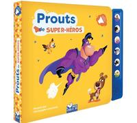 Prouts de super héros - livre sonore avec boitier