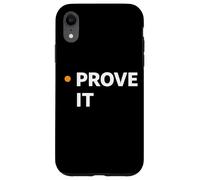 Prouvez Votre identité Professionnelle Minimale basée sur des preuves Coque pour iPhone XR