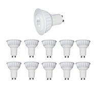 Provance Lot de 10 réflecteurs LED, culot GU10, 8 W, équivalent à 80 W, 600 lm, 5500 K