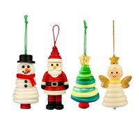 Provasions de fabrication d'ornements de boutons de Noël faites -par -te - Kits pour adultes | Fournitures d'art décoratives pour adolescents pour les vacances adultes homeschool familles de fêtards