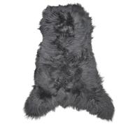 Provellus Peau de mouton Premium Island - Noir anthracite - tondue et douce