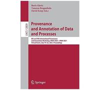 Provenance And Annotation Of Data And Processes