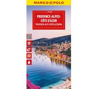 Provence Alpes Côte d'Azur 1 : 275.000 - Marco Polo Highlights - Collectif - Marco polo - Atlas / carte