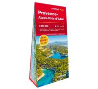 Provence-Alpes-Côte d'Azur 1/300.000 (carte grand format laminée) - 1:300.000 - Collectif - Expressmap - Atlas / carte