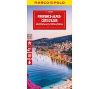 Provence Alps Cote D'azur Marco Polo Map