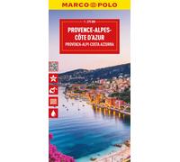 Provence Alps Cote D'azur Marco Polo Map