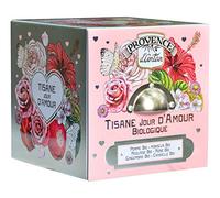Provence d' Antan Tisane Jour d'Amour Bio Cube Métal 24 sachets