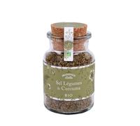 PROVENCE D'ANTAN-Melange sel de camargue legumes et curcuma bio Provence d’Antan - 110 g