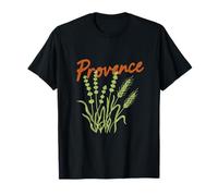 Provence France - Illustration Lavande et Blé Style Rustique T-Shirt