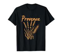 Provence France - Illustration Lavande et Blé Style Rustique T-Shirt