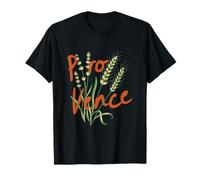 Provence France - Illustration Lavande et Blé Style Rustique T-Shirt