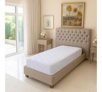 Provence Literie Lot de 2 Matelas 80x200 x 19,5 cm Ferme - Spécial Sommier Electrique - Déhoussable Housse Lavable - 7 Zones de Confort - ame Rembourrage 100% polesther 33 Kg/m3 -