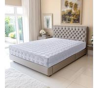 Provence literie Matelas 140x200 x 20,5 cm Souple - Déhoussable Housse Lavable - 7 Zones de Confort - ame Rembourrage 100% polesther 33 Kg/m3 -