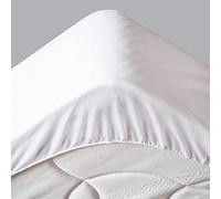Protège Matelas 70x190 Imperméable - Anallergique - Pour Matelas De 13 À 35 Cm De Hauteur - Absorbant Et Respirant - Barrière Anti-Acariens Blanc
