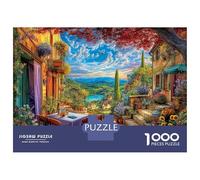 Provence Puzzle 1000 Piece pour Adultes Et Adolescents Âgés De 14 Ans Et Plus, Jeu De Défi Intellectuel Puzzles 52x38cm/1000pcs