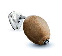 Provendi Savon Beige exfoliant Rotatif avec Porte-Savon à écrou