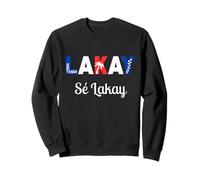 Proverbe haïtien Lakay Patrimoine créole Haïti Pride Culture Sweatshirt