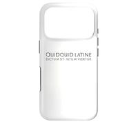 Proverbe Latin Classique drôle - Citation de la Rome Antique Coque pour iPhone 17 Pro