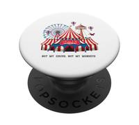 Proverbe polonais Humoristique « Not My Circus Not My Monkeys » PopSockets PopGrip Adhésif