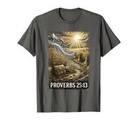 Proverbes 25:13 Messager fidèle Art biblique chrétien T-Shirt