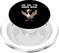 Proverbes amusants de chef « Ich bin schon da Arbeit » PopSockets PopGrip pour MagSafe