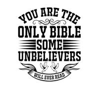 proverbes bibliques chrétiens Stickers artistiques en vinyle 65.6x77.8cm Installation facile Noir