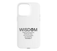Proverbes chrétiens : Sagesse, Fruit de l'esprit, vêtements de Tous Les Jours Coque pour iPhone 15 Pro Max