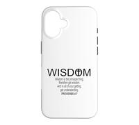Proverbes chrétiens : Sagesse, Fruit de l'esprit, vêtements de Tous Les Jours Coque pour iPhone 16