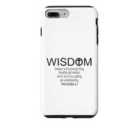 Proverbes chrétiens : Sagesse, Fruit de l'esprit, vêtements de Tous Les Jours Coque pour iPhone 7 Plus/8 Plus