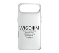 Proverbes chrétiens : Sagesse, Fruit de l'esprit, vêtements de Tous Les Jours Coque pour iPhone Air
