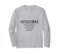 Proverbes chrétiens : Sagesse, Fruit de l'esprit, vêtements de Tous Les Jours Manche Longue