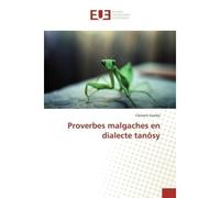 Proverbes malgaches en dialecte tanOsy - Clément Sambo - Universitaires Europeennes - broché - Essai