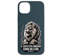 Proverbio 28:1 Espagnol El Justo Está Confiado Como Un León Coque pour iPhone 14 Plus