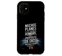 Proverbios 19:21 - Dios Tiene el Control Verse biblique Espagnol Coque pour iPhone 11