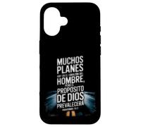 Proverbios 19:21 - Dios Tiene el Control Verse biblique Espagnol Coque pour iPhone 16