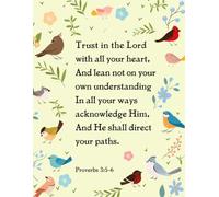 Proverbs 3:5-6, Prayer's notebook: Trust in the Lord