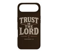 Proverbs 3:5 Trust in The Lord - Men Christian Faith Rustic Coque pour iPhone Air