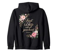 Proverbs 3:5 Trust in The Lord with All Your Heart - Women's Sweat à Capuche