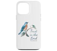 Proverbs 3:5 Trust in The Lord - Women Girls Bird (White) Coque pour iPhone 13 Pro Max