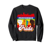 Providence Pride Rainbow Gay Pride Flag Funny LGBT Sweatshirt