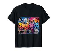 Providence Rhode Island RI, Tatouage Graffiti Art scène de Rue T-Shirt