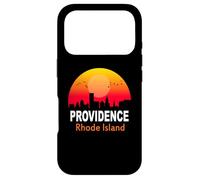 Providence Rhode Island Vintage Retro Sunset City State USA Coque pour iPhone 17 Pro