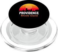 Providence Rhode Island Vintage Retro Sunset City State USA PopSockets PopGrip pour MagSafe