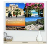 Provinz Cádiz - Spaniens südlichste Provinz (hochwertiger Premium Wandkalender 2026 DIN A2 quer), Kunstdruck in Hochglanz: Die vielseitige ... Geschichte und den vielen weißen Dörfern.