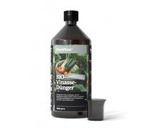 ProviPlant BIO Vinasse Engrais liquide - Engrais organique pour tomates, salade - 1 litre de concentré pour 200 litres d'eau - Pour jardin et balcon - Fabriqué en Allemagne