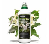 ProviPlant Engrais liquide pour trompettes d'ange - Pour Brugmansia et plantes à fleurs - 1 litre de concentré pour jusqu'à 200 litres d'eau d'arrosage - Pour balcon, terrasse et jardin - Fabriqué en